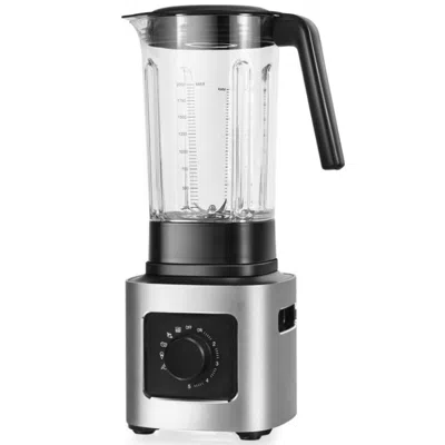 HIVVAGO 1500W 5-SPEED COUNTERTOP SMOOTHIE BLENDER WITH 5 PRESETS AND 68OZ TRITAN JAR-SILVER