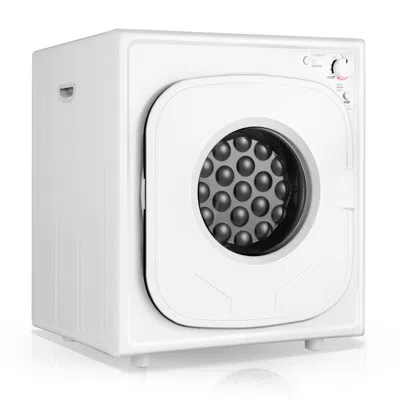 Hivvago 1500w Compact Laundry Dryer With Touch Panel-white
