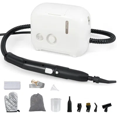 Hivvago 1500w Portable Steam Cleaner With 34 oz Water Tank-white