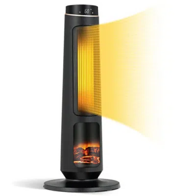 Hivvago 1500w Ptc Fast Heating Space Heater For Indoor Use-black
