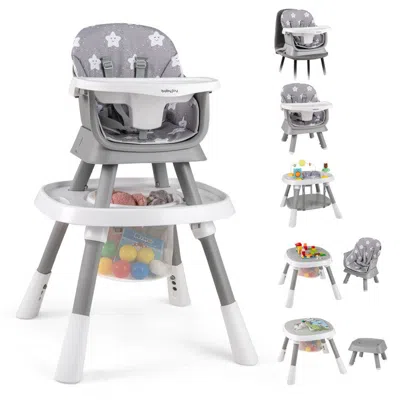Hivvago 16-in-1 Baby High Chair With Activity Center And Booster Seat For Babies And Toddlers In Multi