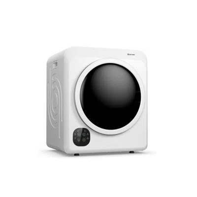 Hivvago 1700w Electric Tumble Laundry Dryer With Steel Tub In White