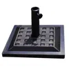 Hivvago 17.5 Inch Heavy Duty Square Umbrella Base Stand Of 30 Lbs For Outdoor