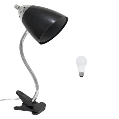 HIVVAGO 18" BLACK SWING ARM TABLE LAMP LED