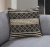 Hivvago 18" Chocolate Cotton Blend Throw Pillow In Multi