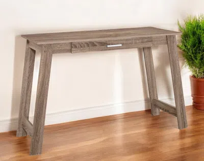 Hivvago 18" Taupe Computer Desk In Brown