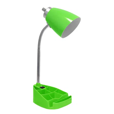 Hivvago 19" Green Swing Arm Table Lamp