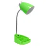 Hivvago 19" Green Swing Arm Table Lamp In Green