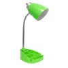 Hivvago 19" Green Swing Arm Table Lamp In Green