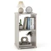 Hivvago 2-cube Storage Shelf With Open Back And 3-tier Shelf