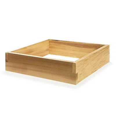 Hivvago 2-ft Square Raised Cedar Garden Box In Brown