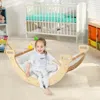 Hivvago 2-in-1 Arch Rocker With Soft Cushion For Toddlers-natural