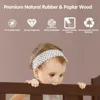 Hivvago 2-in-1 Classic Convertible Wooden Toddler Bed With 2 Side Guardrails For Extra Safety-brown