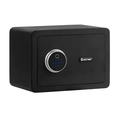 Hivvago 2-layer Security Safe Deposit Box With Inner Led Light