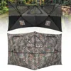 Hivvago 2-panel Hunting Ground Blind Pop Up Fence With 3 Shoot Through Ports