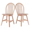 Hivvago 2-pc Chair Set Natural