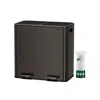 Hivvago 2 X 10.6 Gallon (2 X 40 L) Trash Can For Kitchen In Brown