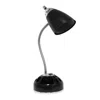 Hivvago 20" Black Table Lamp In Black