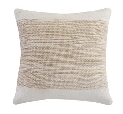 Hivvago 20" Natural And Ivory Throw Pillow In Neutral