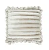 Hivvago 20" Silver Throw Pillow In Neutral