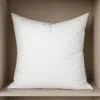 Hivvago 20" White Cotton Down Blend Throw Pillow Insert In White