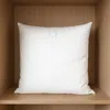 Hivvago 20" White Cotton Throw Pillow Insert In White
