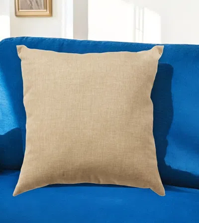 Hivvago 22" Beige Throw Pillow In Neutral
