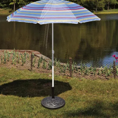 Hivvago 22 Inch Heavy Duty Round Umbrella Base Stand