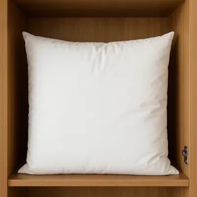 Hivvago 22" White Cotton Throw Pillow Insert