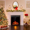 Hivvago 22.5 Inch Electric Fireplace Insert Freestanding And Recessed Heater