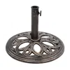 Hivvago 23 Pounds 17 3/4 Inch Round Umbrella Base Stand
