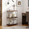 Hivvago 2/3/4/5-tier Multipurpose Display Rack With Metal Frame-34 Inches