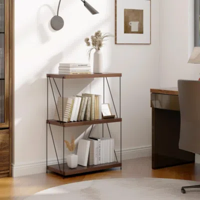 Hivvago 2/3/4/5-tier Multipurpose Display Rack With Metal Frame-34 Inches