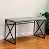 Hivvago 24" Gray And Black Computer Desk In Gray