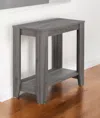 Hivvago 24" Gray Console Table With Storage In Gray