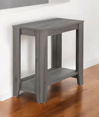 Hivvago 24" Gray Console Table With Storage