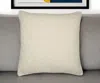 Hivvago 24" Ivory Throw Pillow With Shag In Neutral