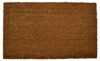 Hivvago 24" X 36" Brown Coir Outdoor Door Mat In Brown