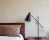 Hivvago 26" Black Metal Swing Arm With Black Cone Shade In Black