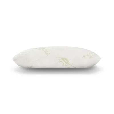Hivvago 26 Inch Pillow, Shredded Memory Foam, Soft Bamboo And Polyester Covering In White