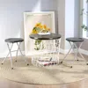 Hivvago 28 Inch Portable Folding Stools With 330lbs Limited Sturdy Frame