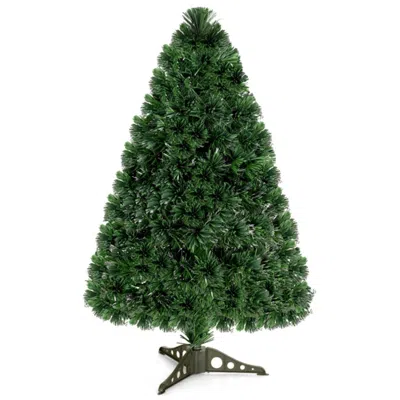 Hivvago 3' / 4' / 5' / 6' Fiber Optic Artificial Pvc Christmas Tree-3 Ft In Green
