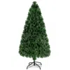 Hivvago 3' / 4' / 5' / 6' Fiber Optic Artificial Pvc Christmas Tree-5 Ft