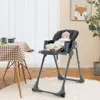 Hivvago 3-in-1 Convertible Baby High Chair For Toddlers-black