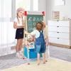 Hivvago 3-in-1 Double-sided Adjustable Kid Easel For 3-8 Years Old Toddlers