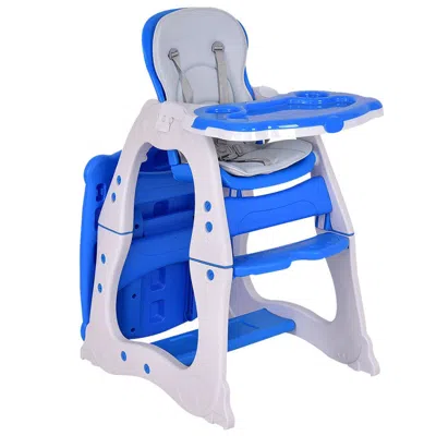 Hivvago 3 In 1 Infant Table And Chair Set Baby High Chair