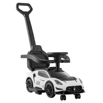 Hivvago 3-in-1 Ride On Push Car Maserati Licensed Sliding Car With Music