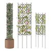 Hivvago 3-pack Outdoor Plant Support Frame For Raised Garden Bed