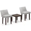 Hivvago 3-piece Accent Table And Chair Set
