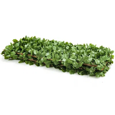 Hivvago 3 Pieces Retractable Artificial Leaf Faux Ivy Privacy Fence Screen Expandable
